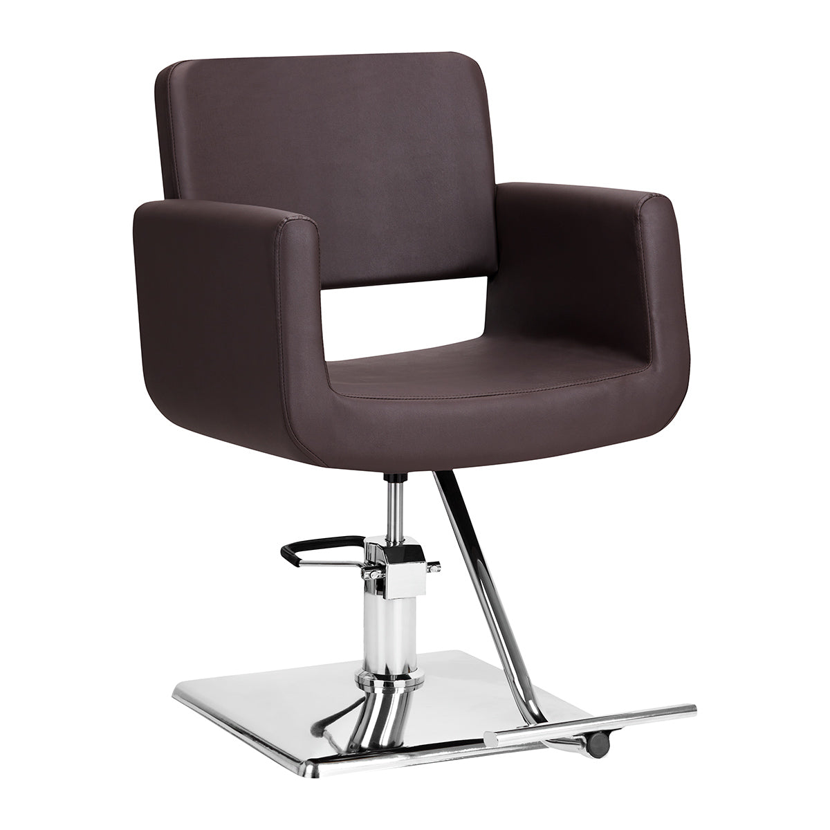 Fauteuil de coiffure marron Gabbiano Helsinki