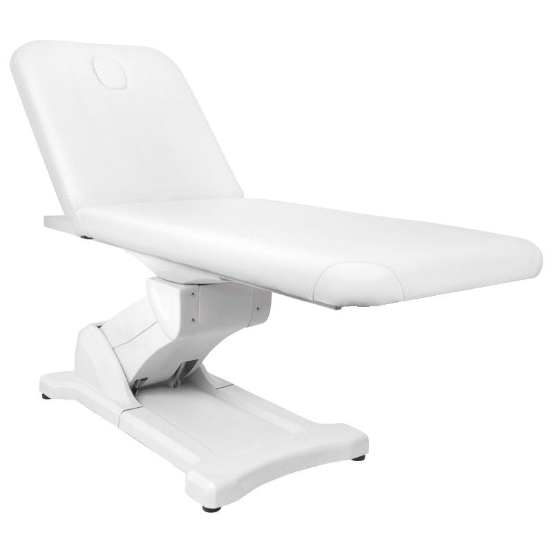 Lit électrique pour massage azzurro 808 2 pot. Blanc