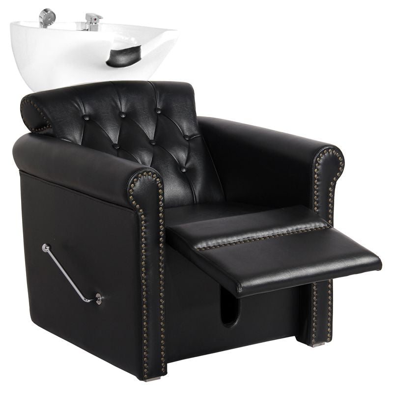 Gabbiano hair wash unit Berlin Lux black