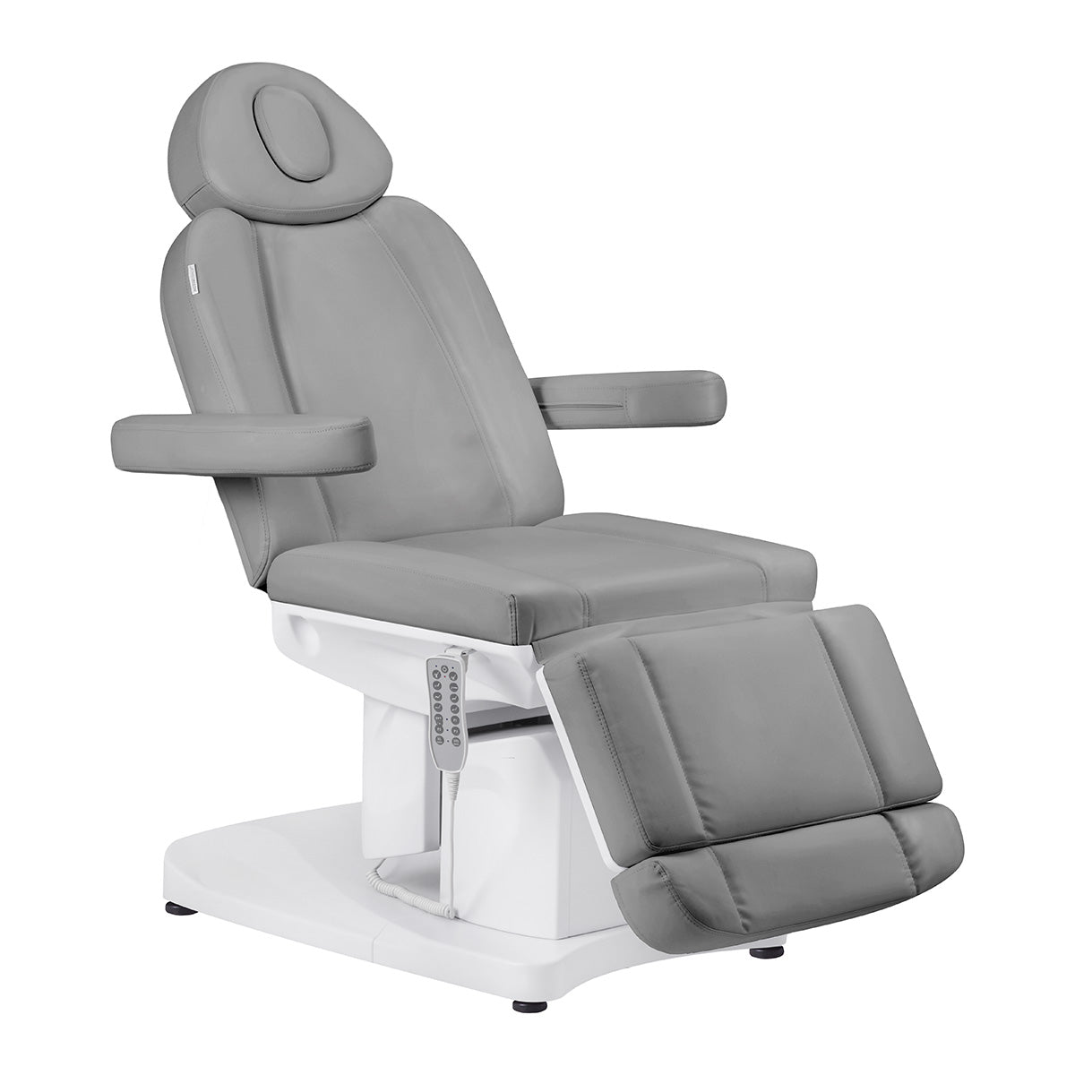 Fauteuil cosmétique électrique azzurro 708a 4 moteurs. chauffé gris
