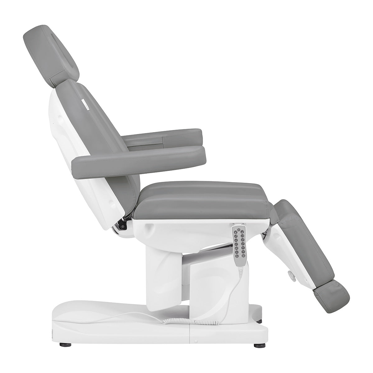 Fauteuil cosmétique électrique azzurro 708a 4 moteurs. chauffé gris