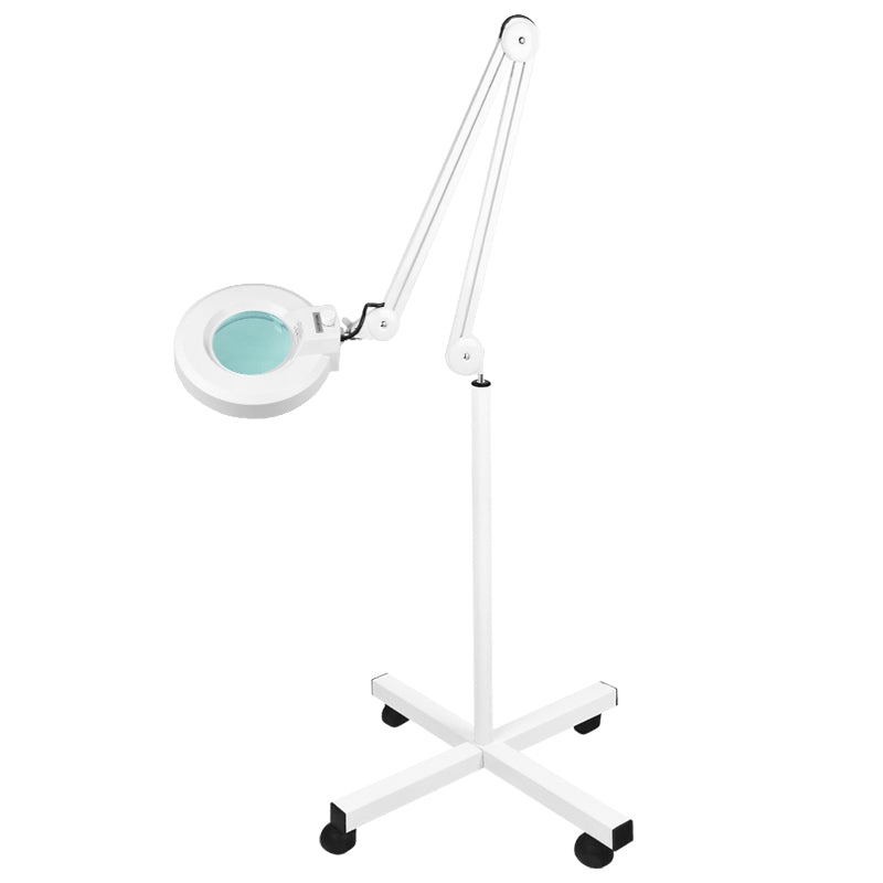 Lampe loupe LED S4 + trépied LED rég. intensité lumineuse