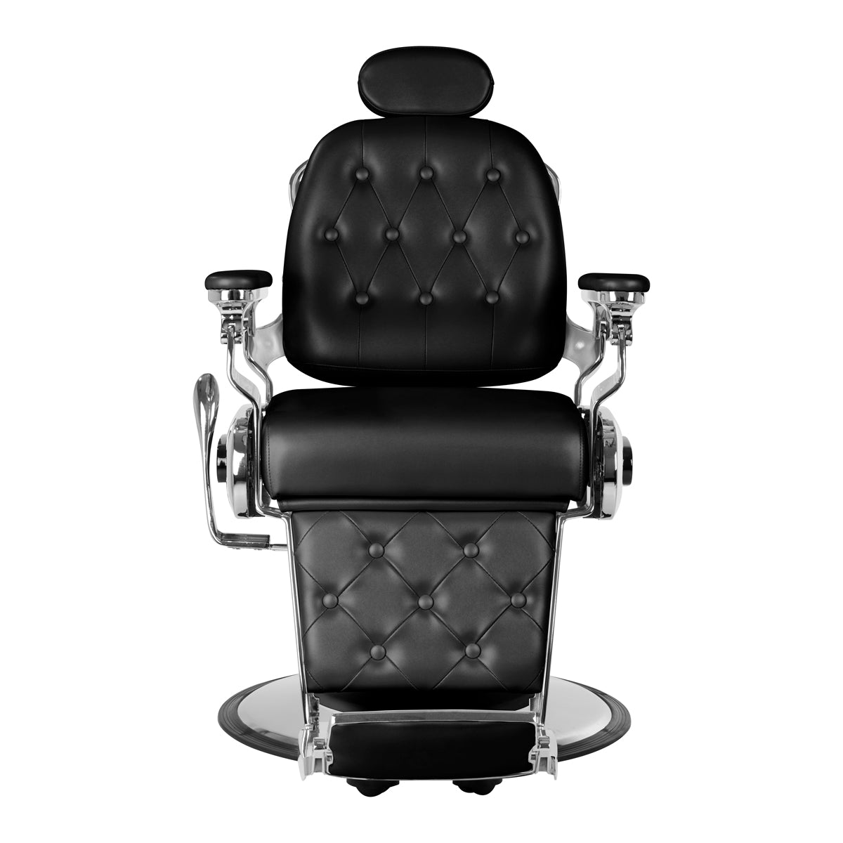Fauteuil de barbier Gabbiano francesco noir
