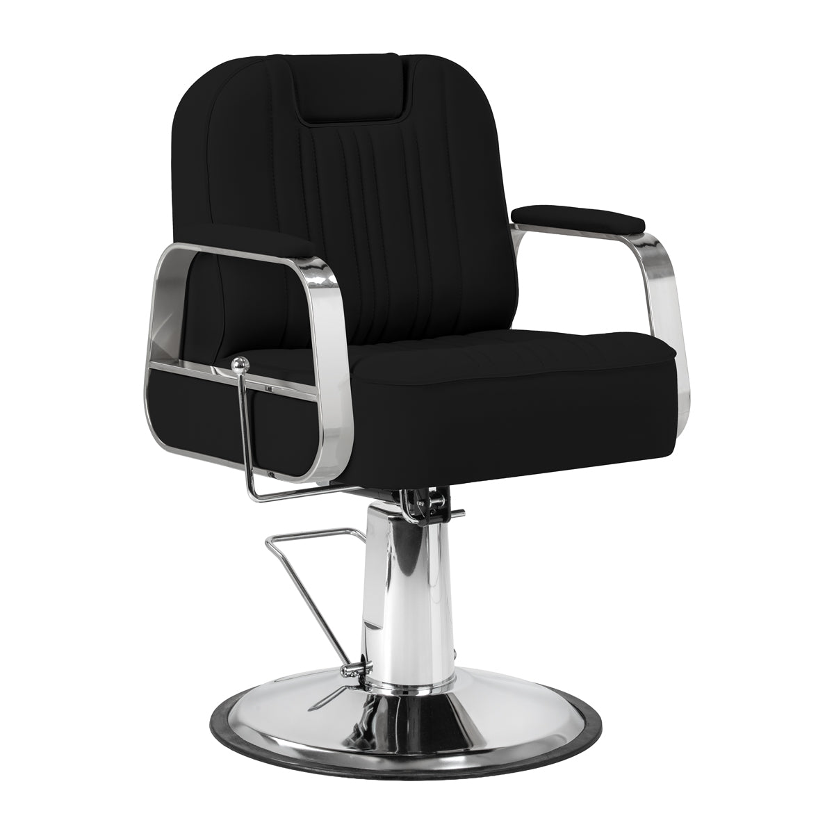Chaise de barbier Gabbiano noire