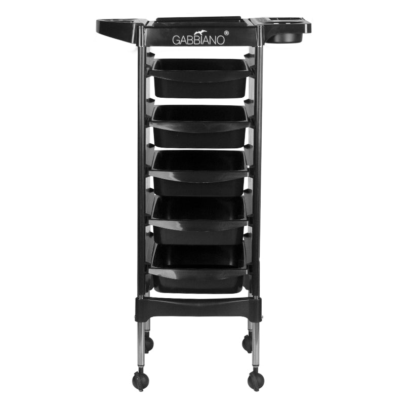 Chariot de coiffure Gabbiano fx11-5 noir