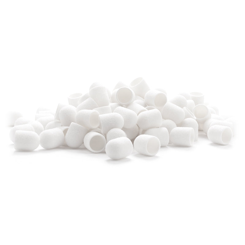 Exo Abrasive cap 13mm / 80 100 pcs.hard cap white