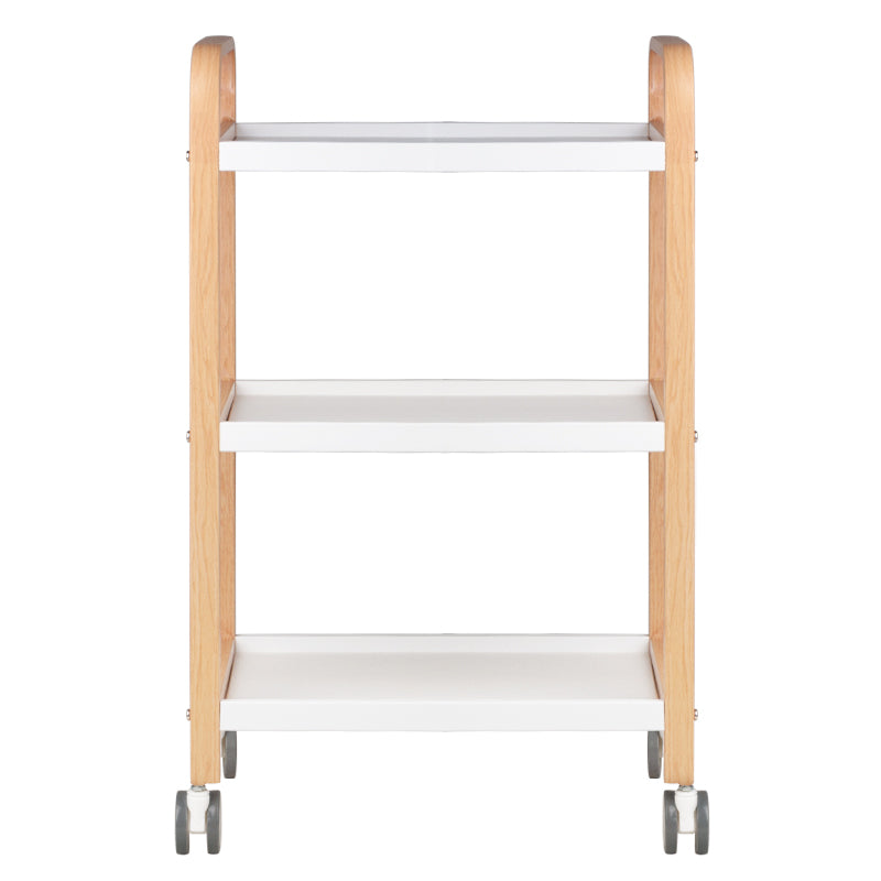 Table cosmétique hs09 bois - blanc