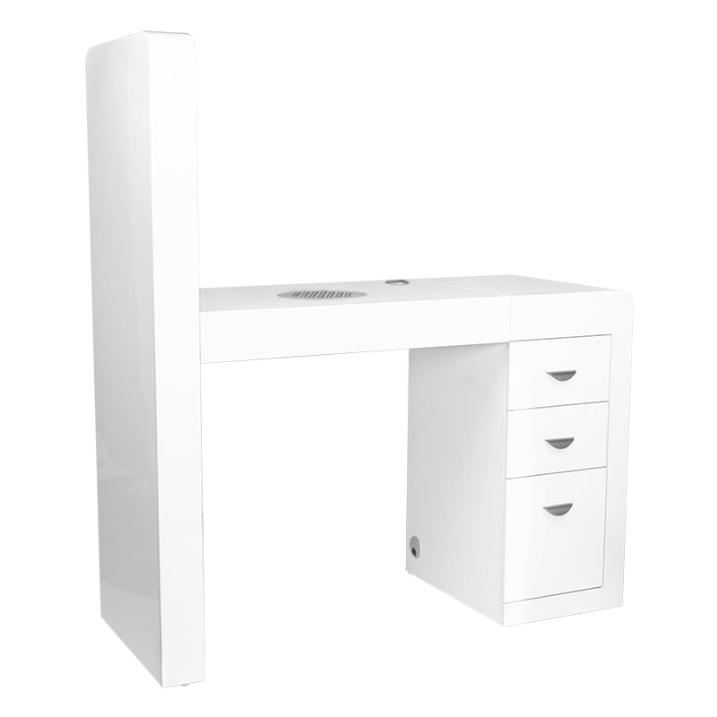 Bureau cosmétique 310 blanc droit