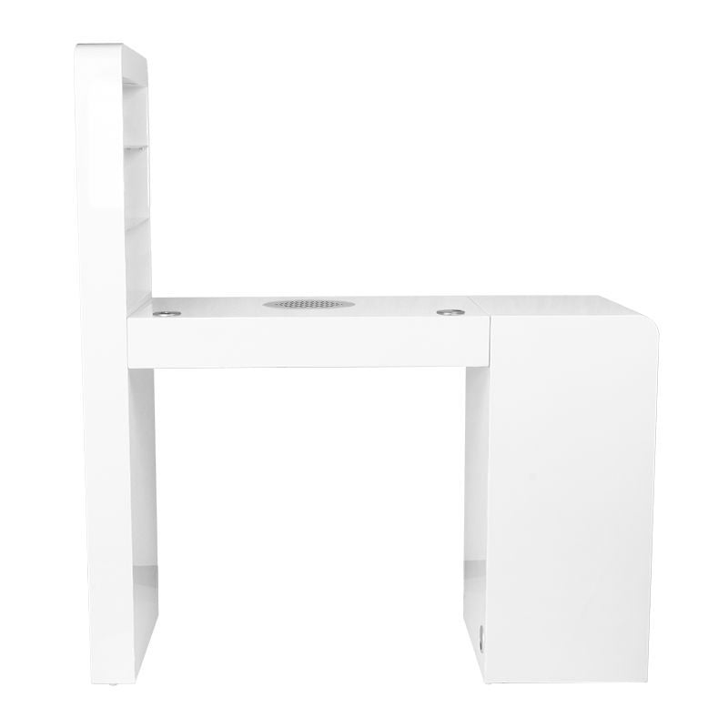 Bureau cosmétique 310 blanc gauche