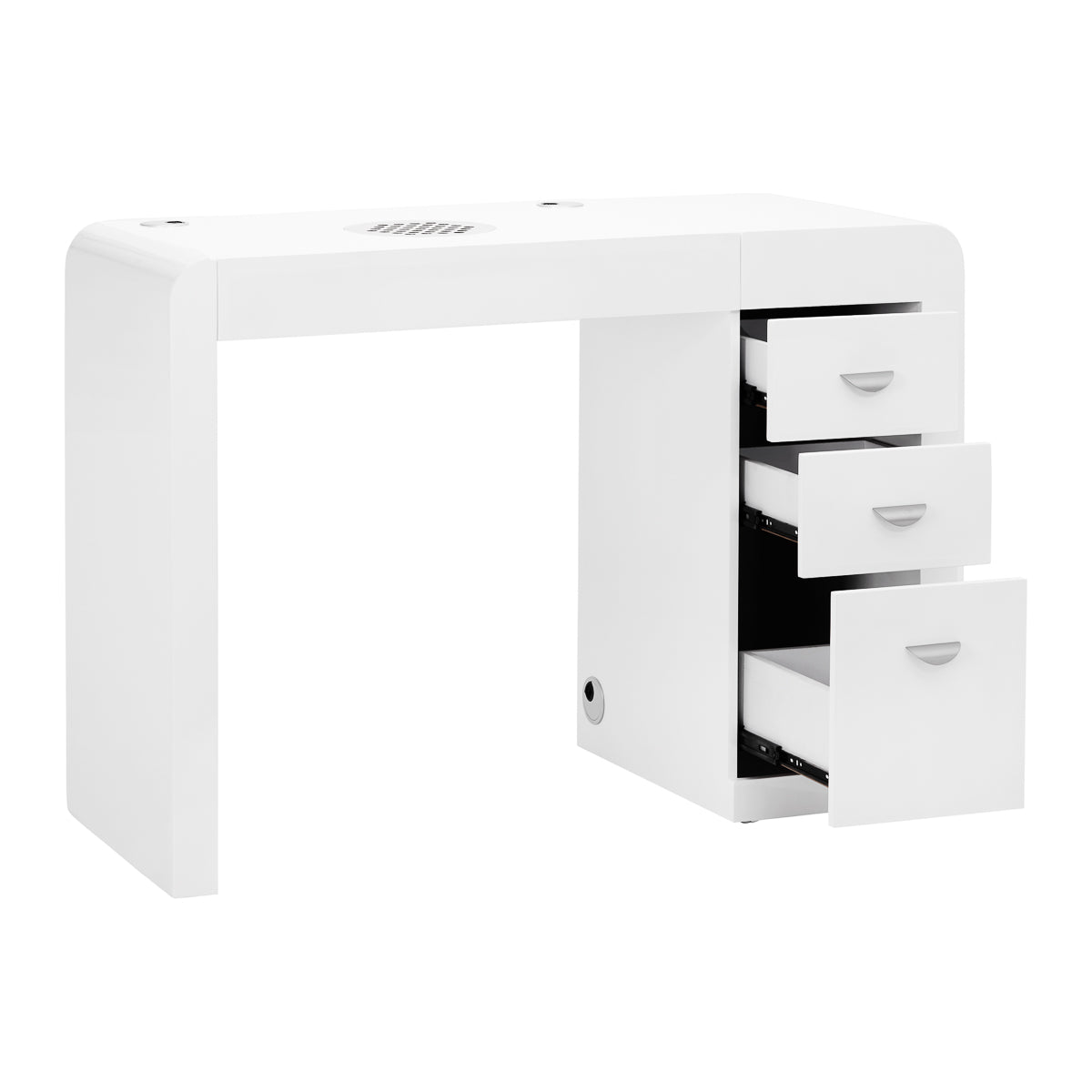 Cosmetic desk 312 blanc left