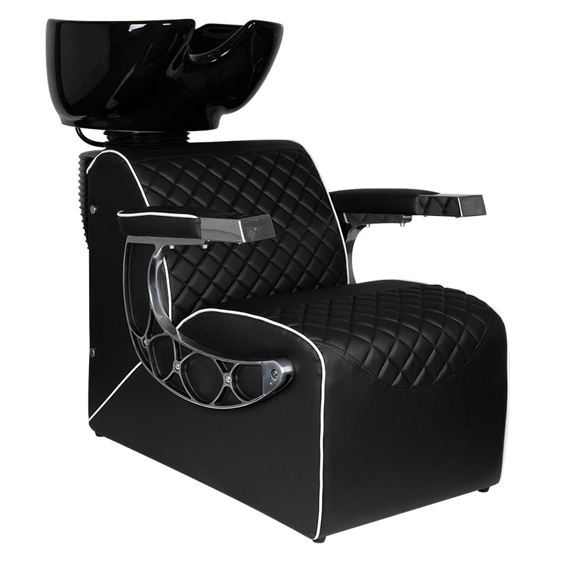 Gabbiano barbier lave-auto simone noir