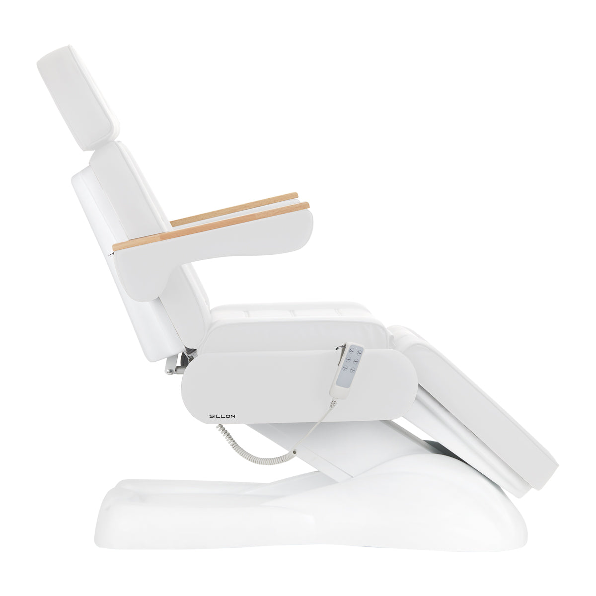 Fauteuil cosmétique électrique SILLON Lux 273b blanc à 3 moteurs