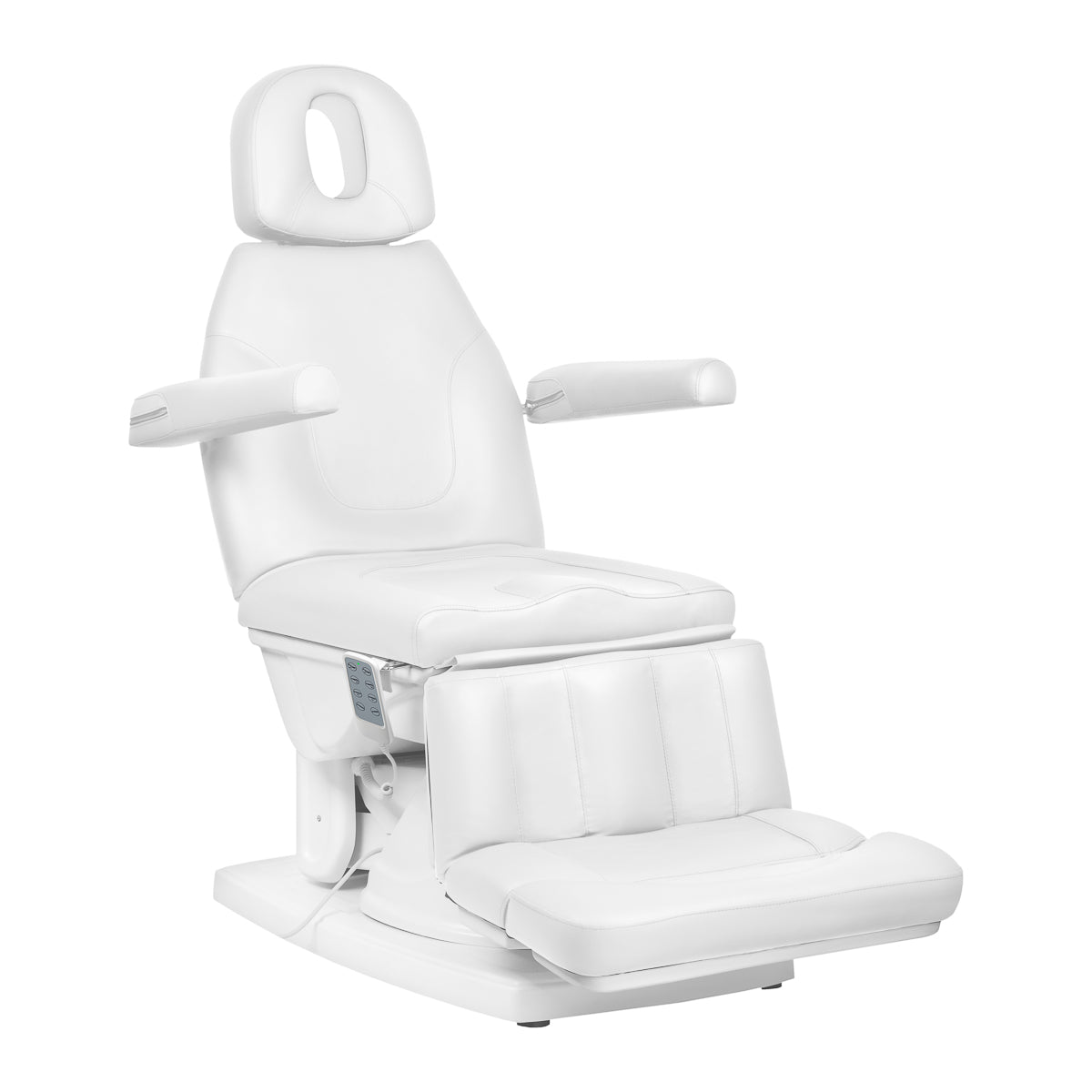 Electro-floor cosmetic chair kate 4 strong. white