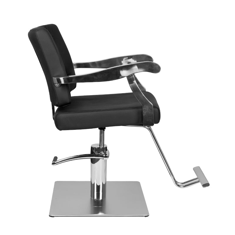 Chaise de coiffure Gabbiano lyon noir