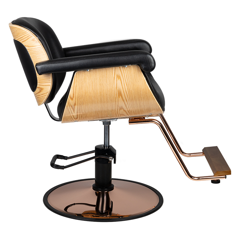 Chaise de barbier Gabbiano venise noire