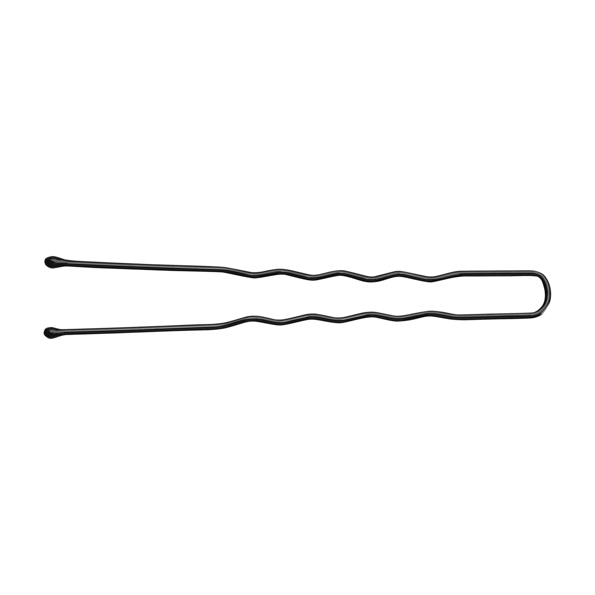 Chignons de coiffure pour cheveux e-65 300 pièces 6 cm noir