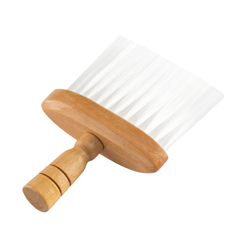 Brosse de coiffure Puck neck cheveux blancs