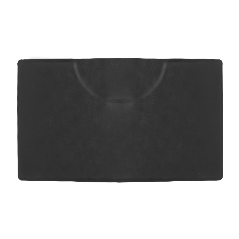 Tapis de barbier sous le fauteuil rectangle