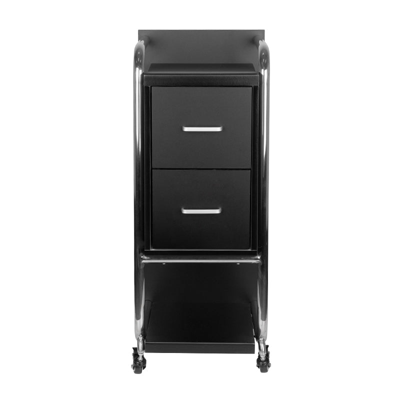 Gabbiano Assistante Coiffeuse Solo argent – noir