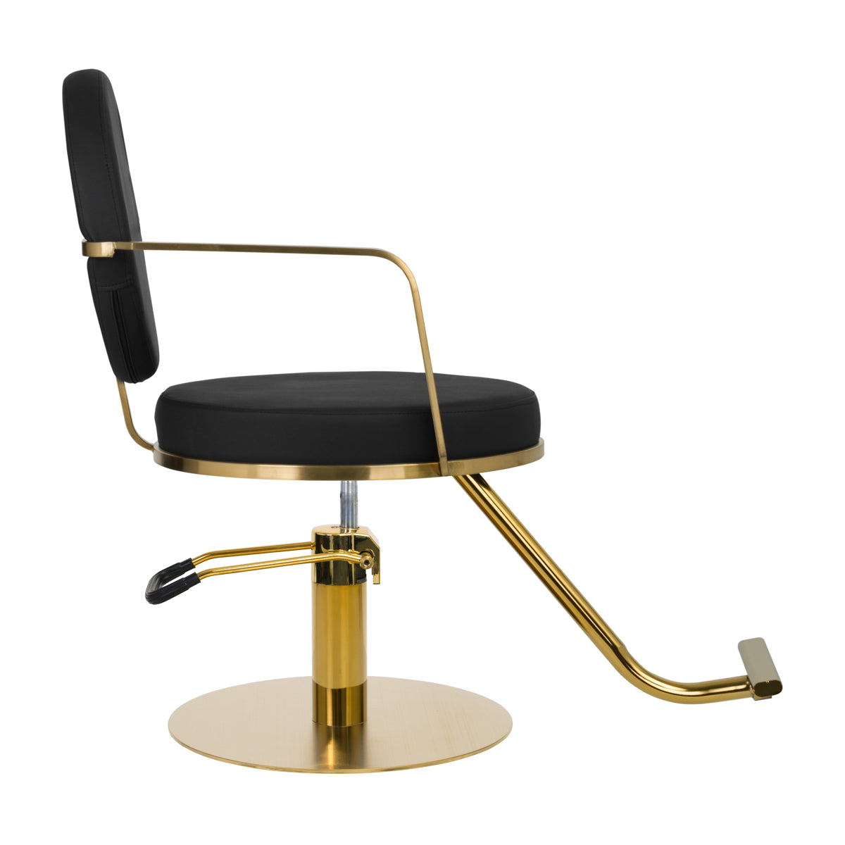 Chaise de coiffure GABBIANO ARRAS noir doré