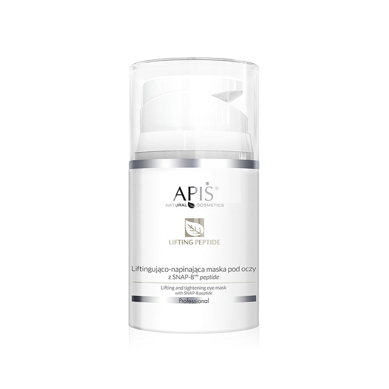 APIS LIFTING PEPTIDE Masque liftant et raffermissant pour les yeux au peptide SNAP-8 TM 50 ml
