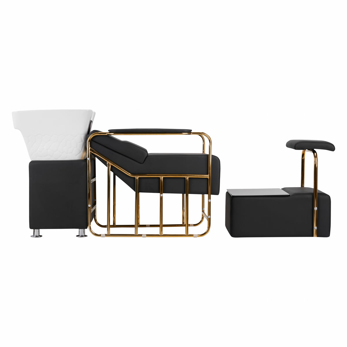 GABBIANO Unité de lavage de cheveux MAYKA noir