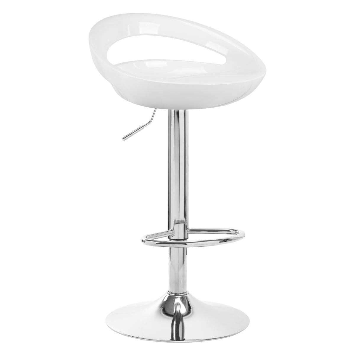 Tabouret de bar QS-B01 blanc