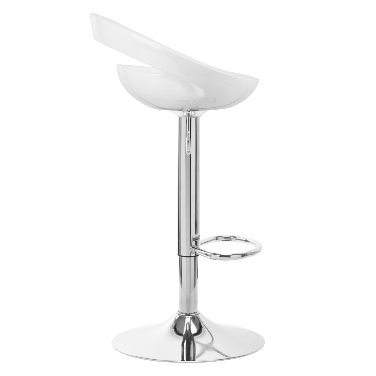 Tabouret de bar QS-B01 blanc