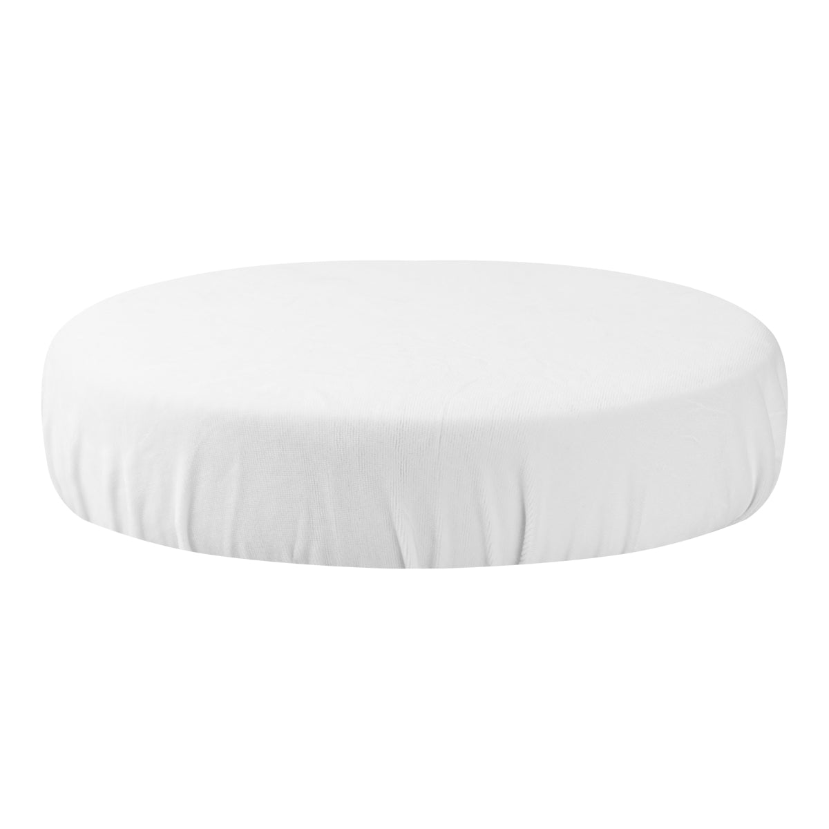 Housse de stockage en velours blanc