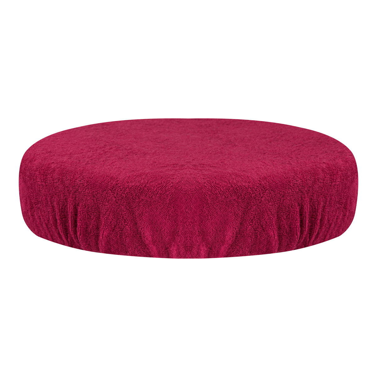 Housse de tabouret éponge fuchsia