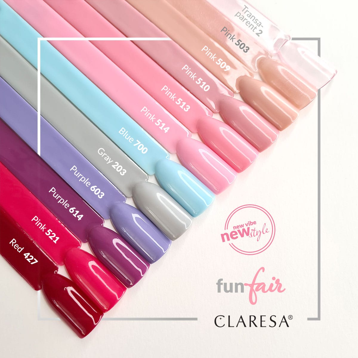 CLARESA Vernis hybride BLEU 700-5