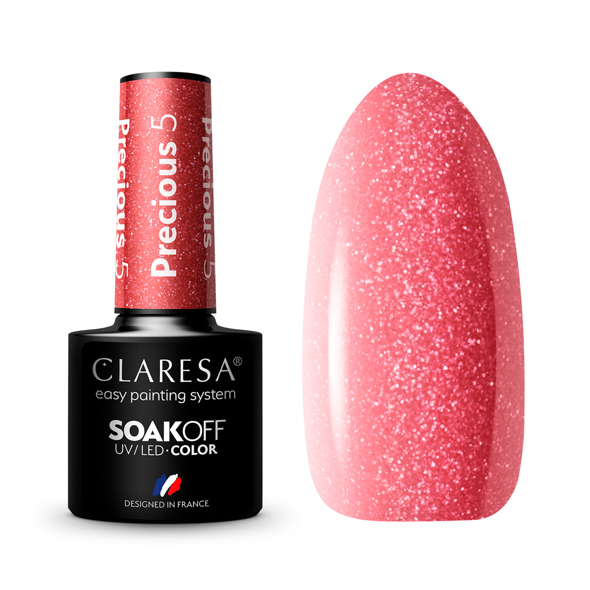CLARESA Vernis à ongles hybride Precious PS5 5 ml