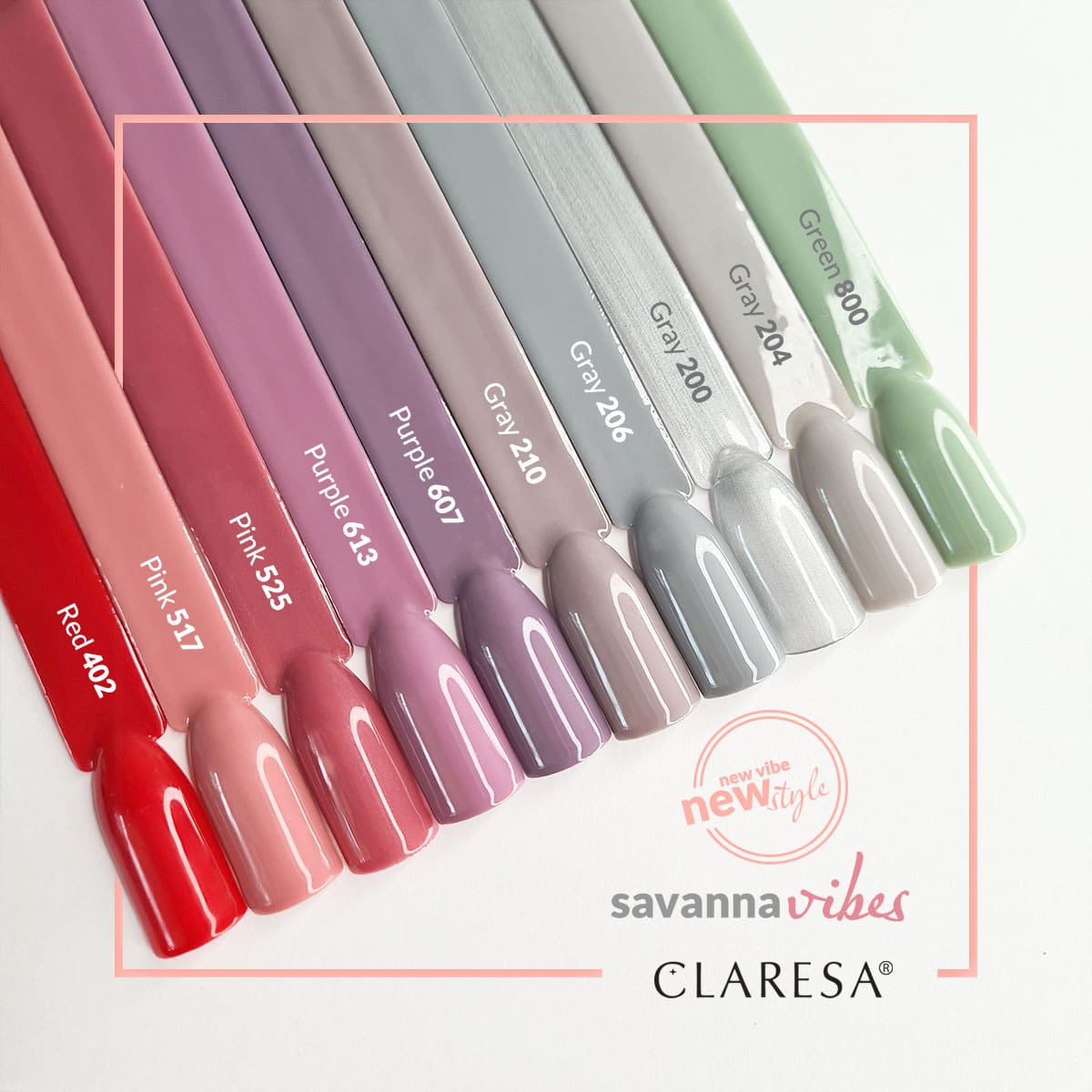 CLARESA Vernis hybride VIOLET 613 -5g
