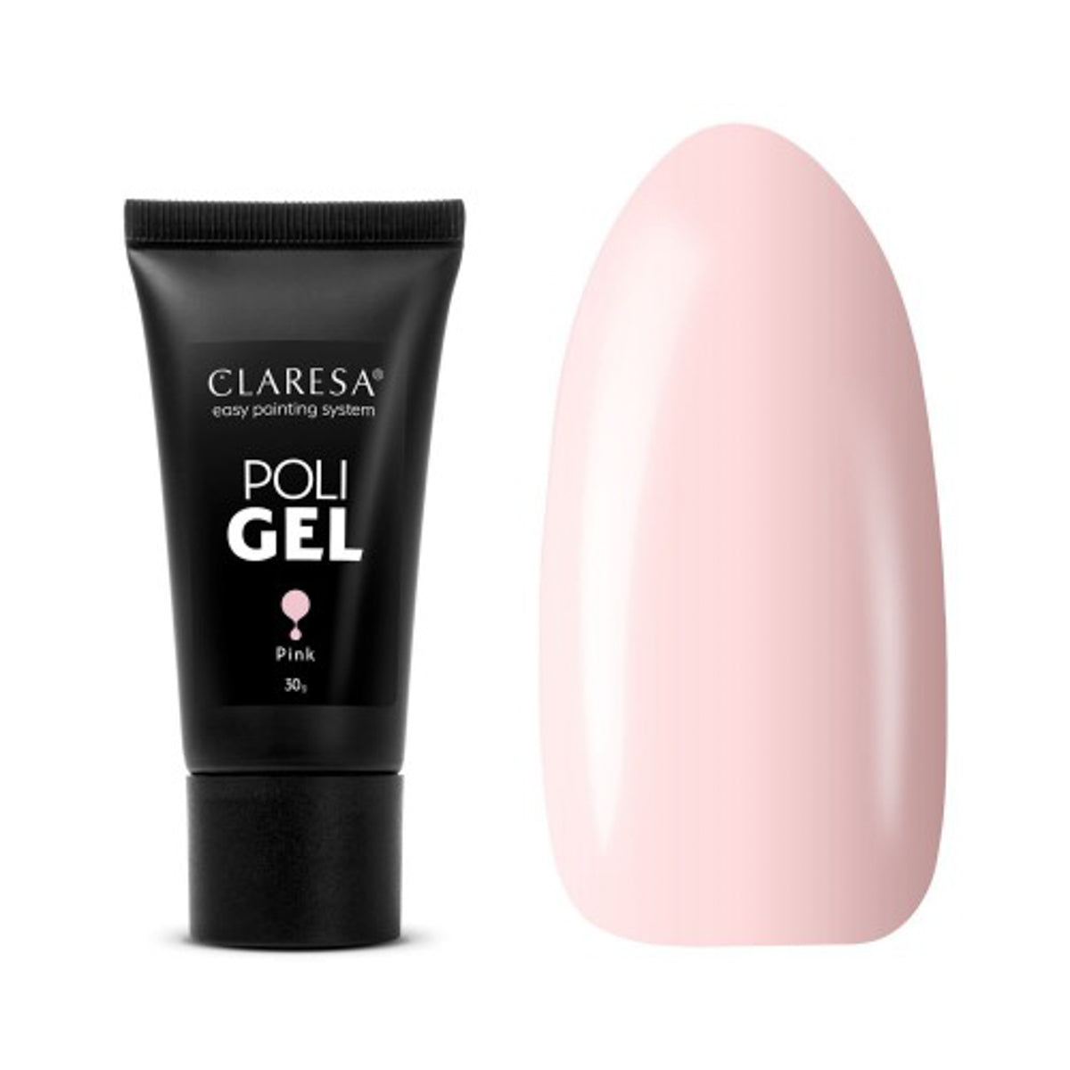 CLARESA POLI GEL rose 30 g