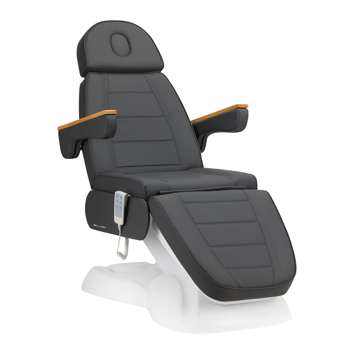 Fauteuil cosmétique électrique SILLON Lux 273b 3 actionneurs gris