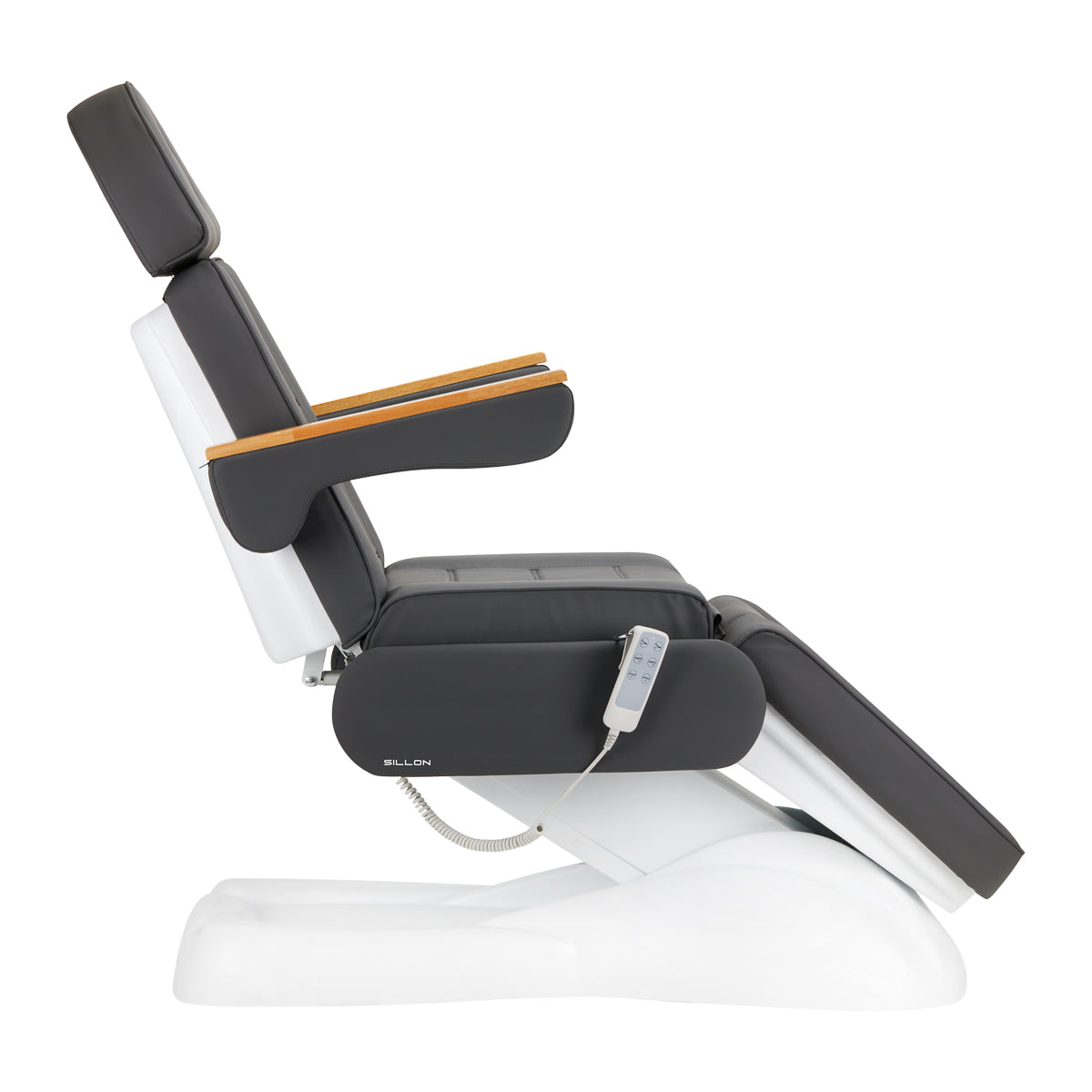 Fauteuil cosmétique électrique SILLON Lux 273b 3 actionneurs gris