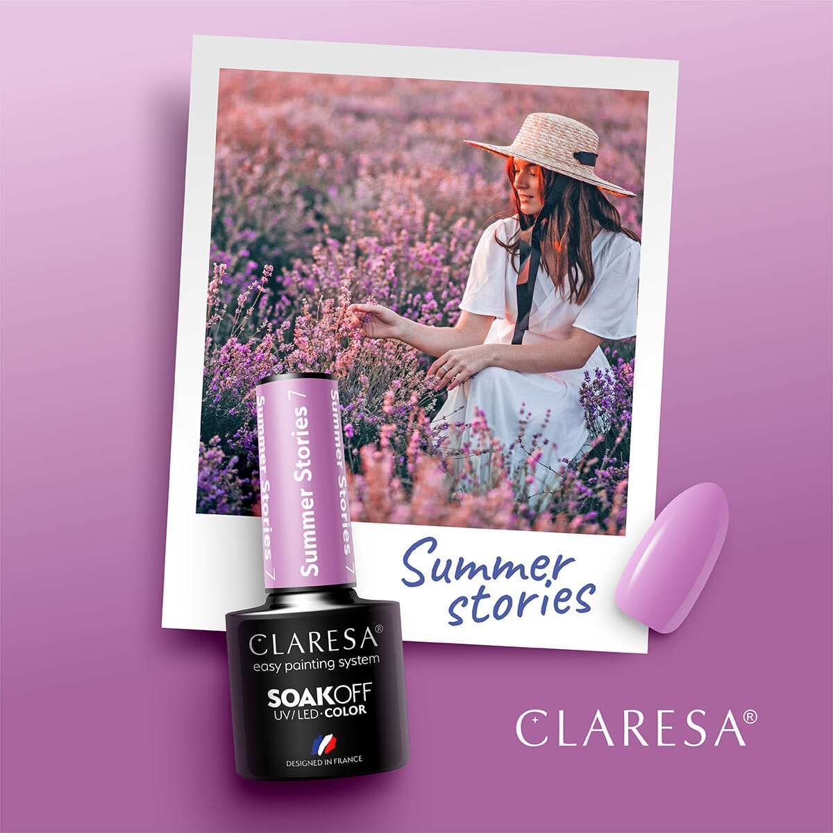 CLARESA vernis hybride SUMMER STORIES 7 -5g