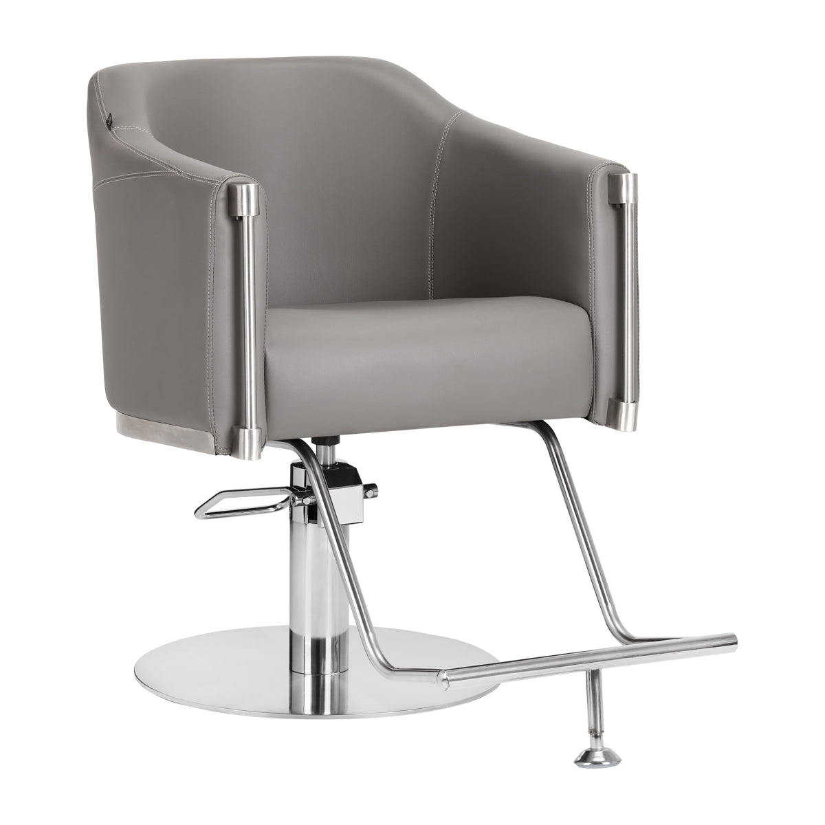 Chaise de coiffure Gabbiano Burgos grise