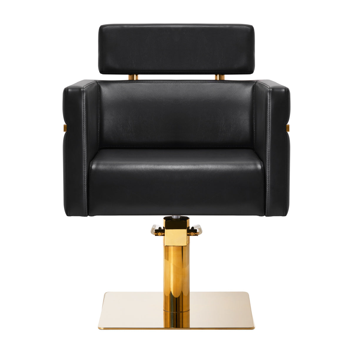 Chaise de coiffure Gabbiano Toledo noir doré