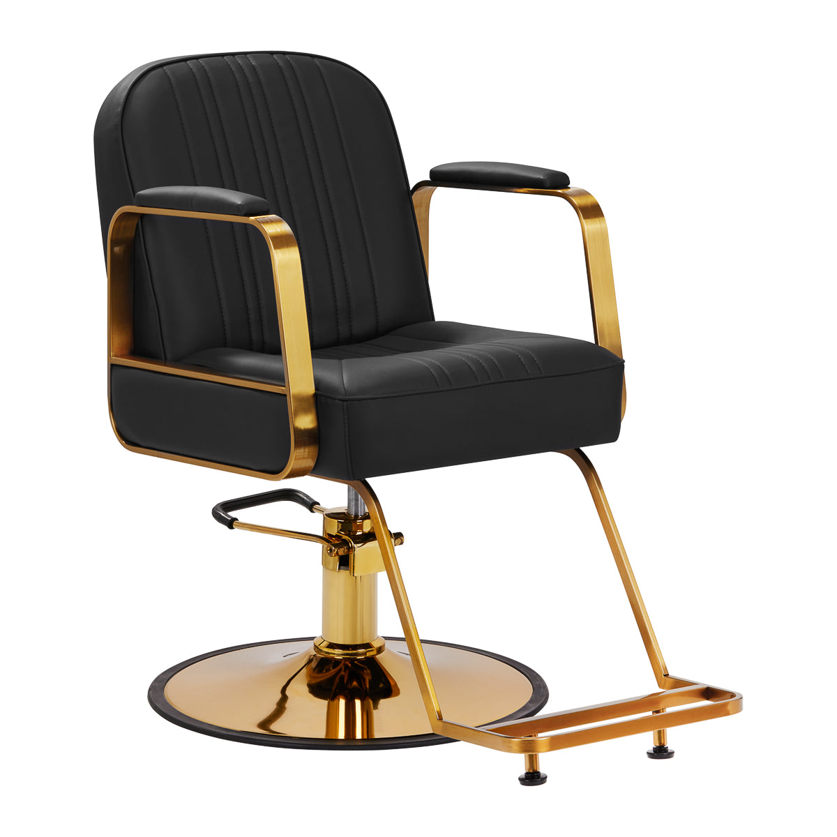 Gabbiano Acri fauteuil de coiffure or – noir