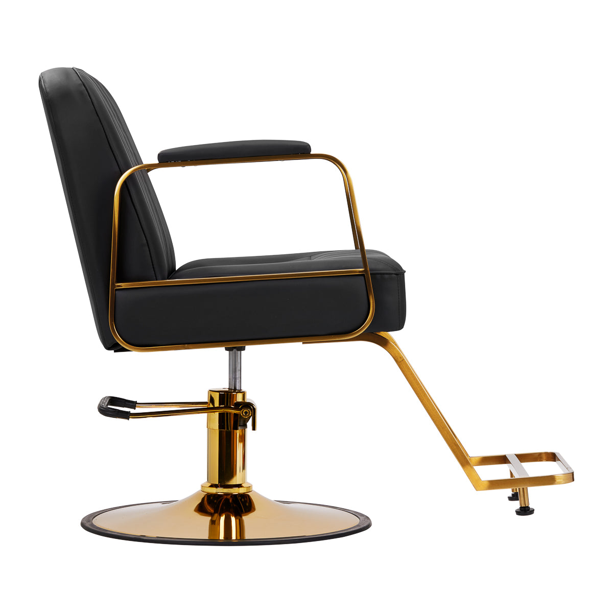 Gabbiano Acri fauteuil de coiffure or – noir