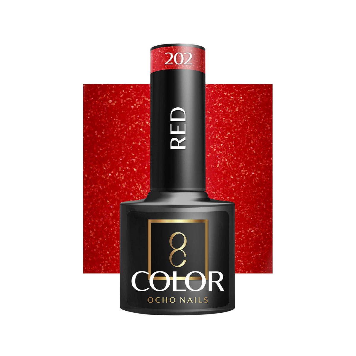 Vernis à ongles hybride OCHO NAILS rouge 202 -5 g