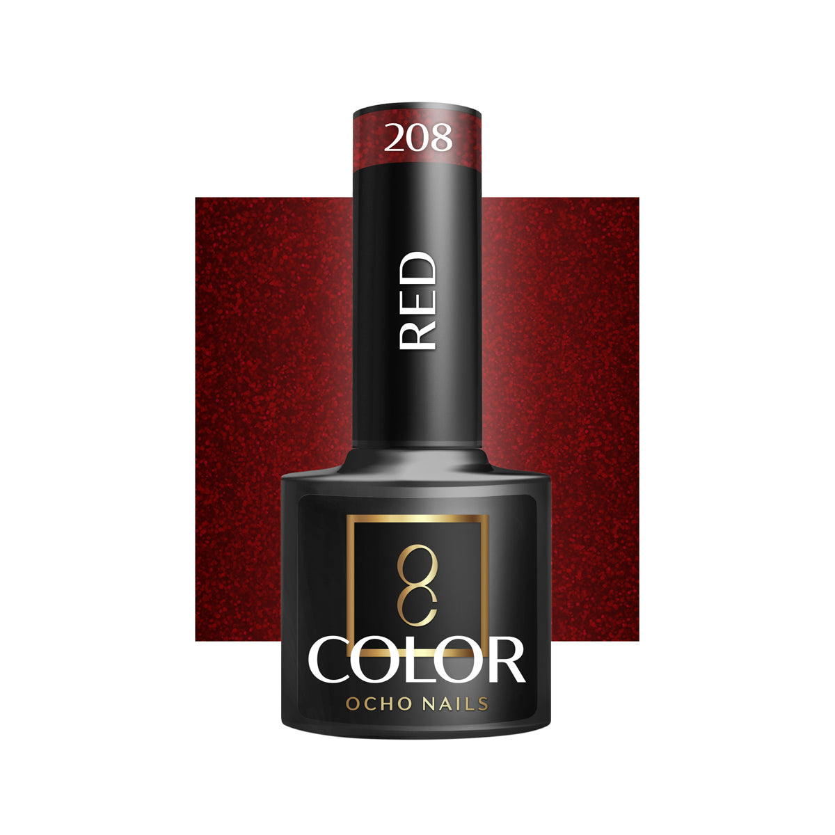 Vernis à ongles hybride OCHO NAILS rouge 208 -5 g