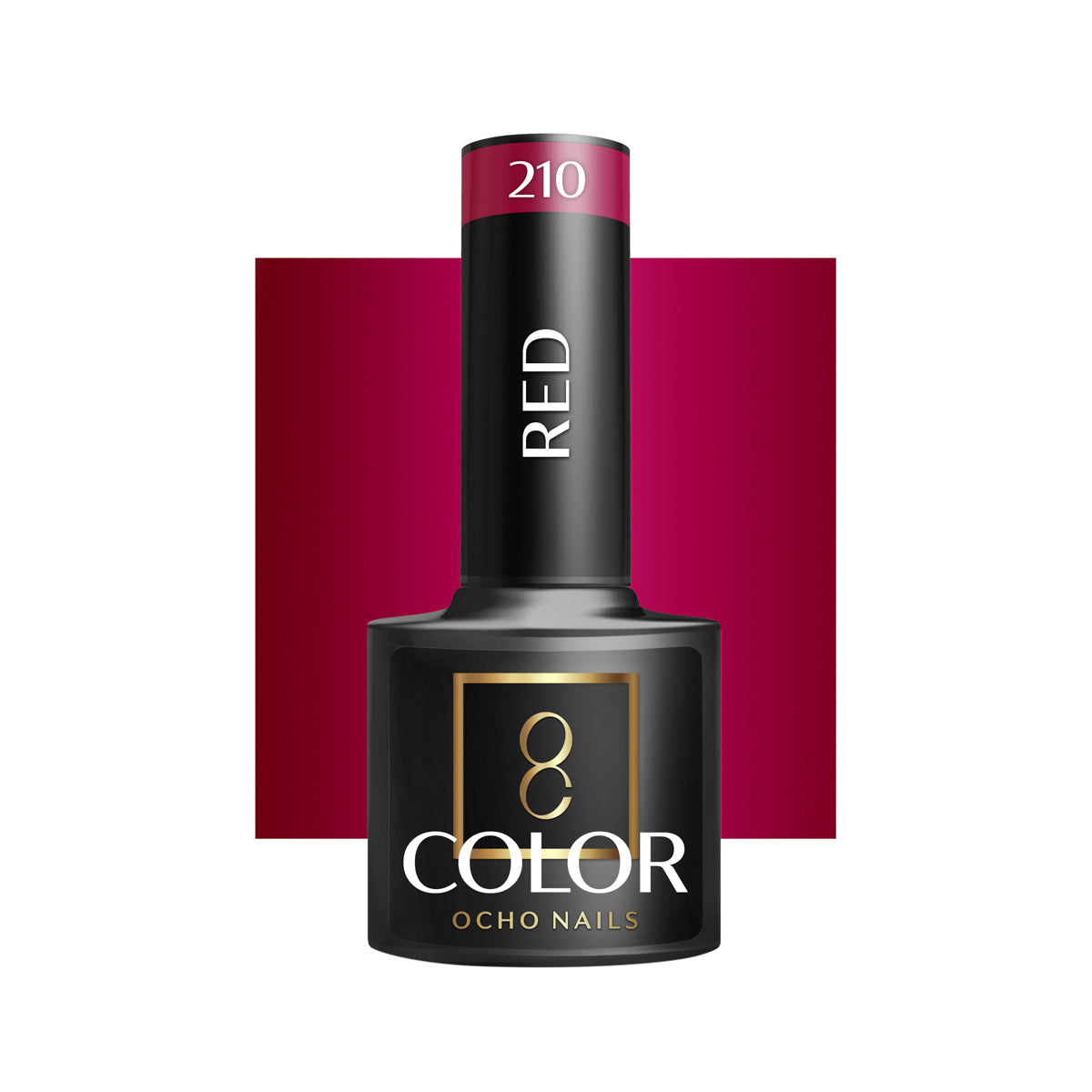 Vernis à ongles hybride OCHO NAILS rouge 210 -5 g
