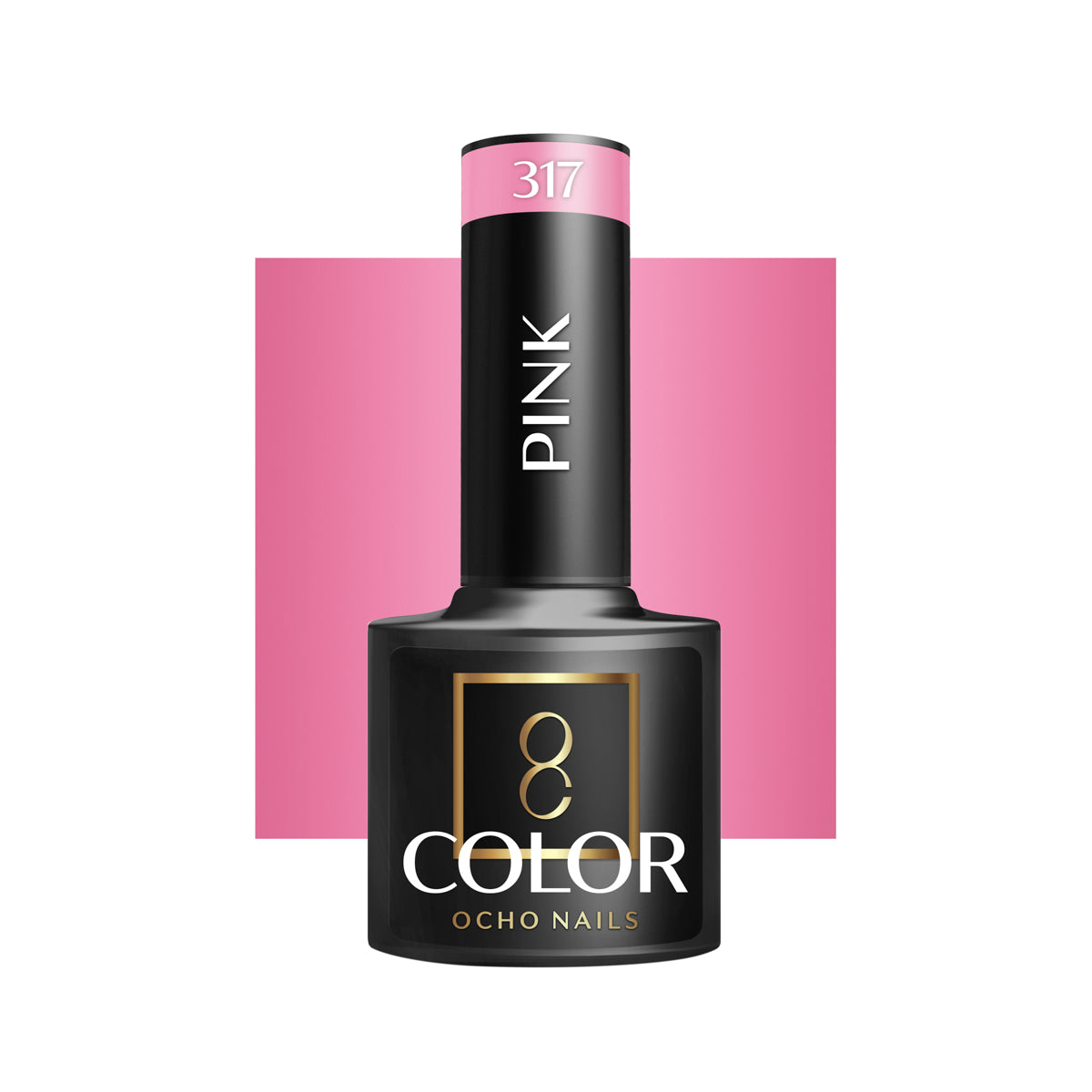 OCHO NAILS vernis à ongles hybride rose 317 -5 g