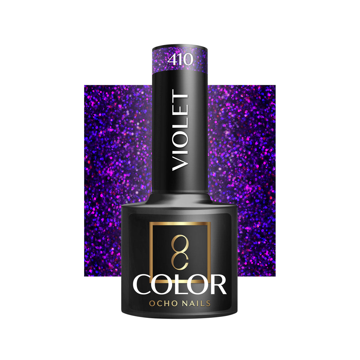 OCHO NAILS vernis à ongles hybride violet 410 -5 g