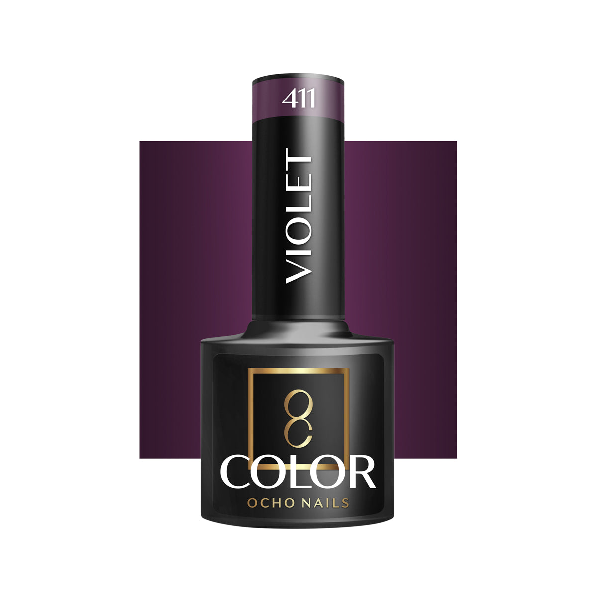 OCHO NAILS vernis à ongles hybride violet 411 -5 g