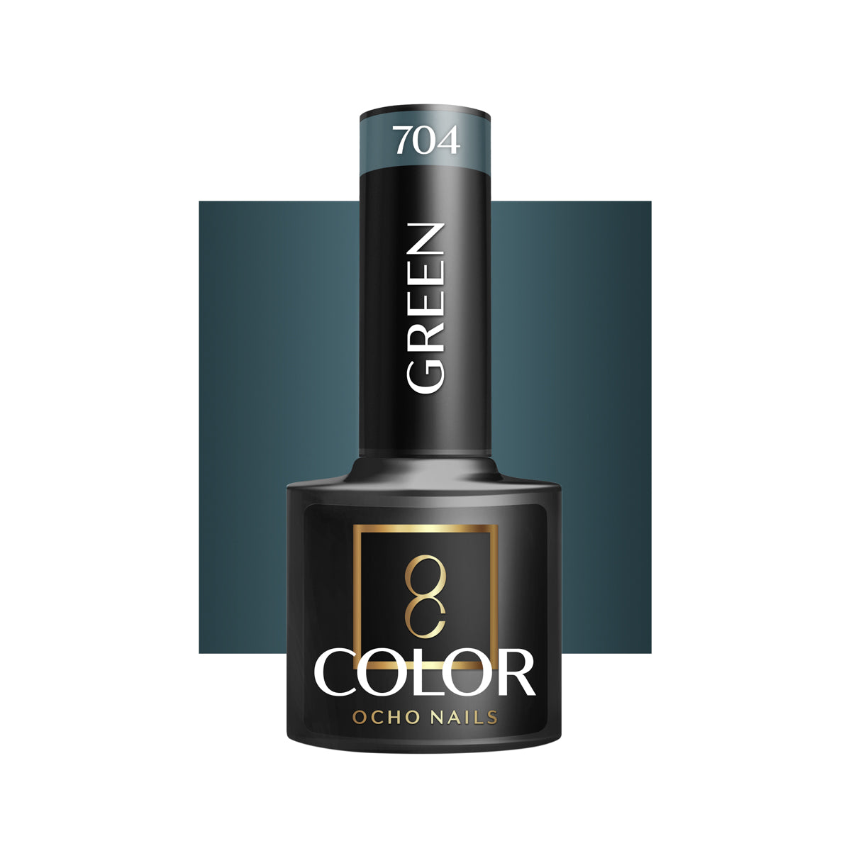 OCHO NAILS vernis à ongles hybride vert 704 -5 g