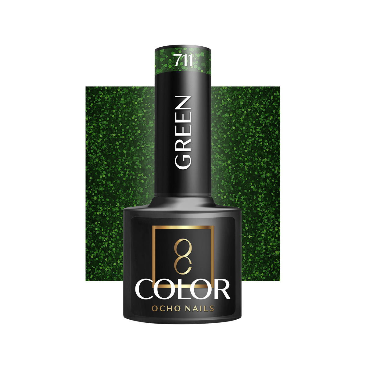 OCHO NAILS vernis à ongles hybride vert 711 -5 g