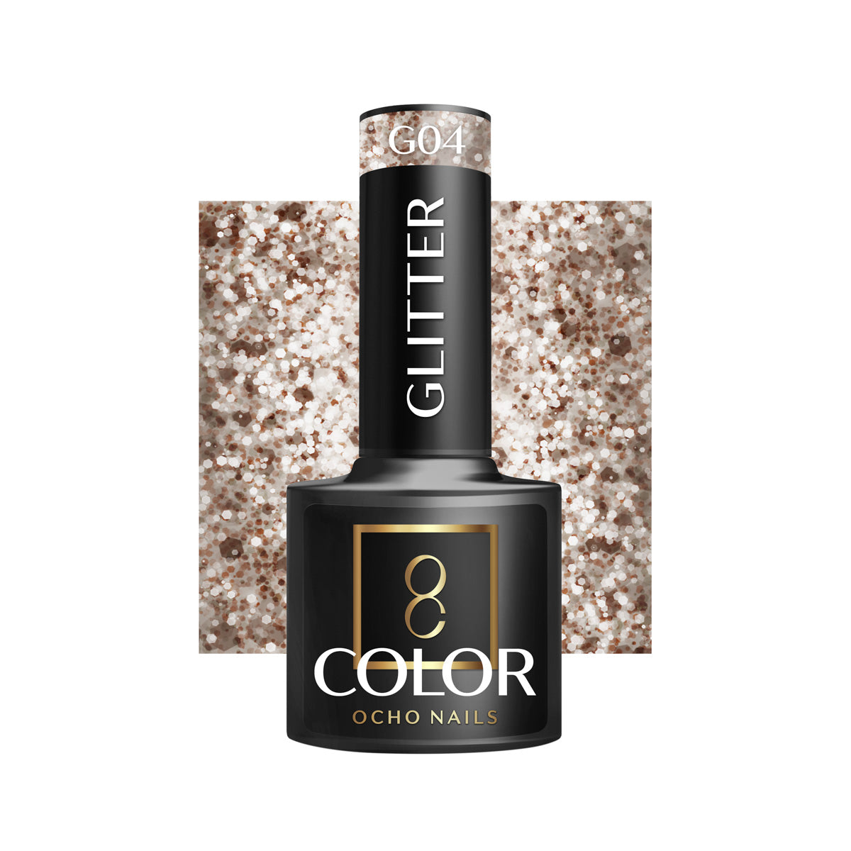 OCHO NAILS Hybrid nail polish glitter G04 -5 g
